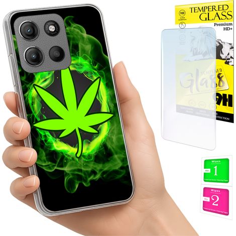 Funda para Motorola Moto G15 / G15 Power, carcasa trasera + cristal (1/5)