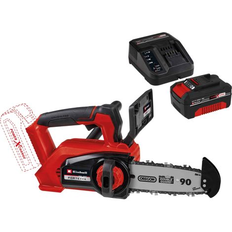 EINHELL PROFESSIONAL Tronçonneuse à une main sans fil FORTEXXA 18/20 TH Kit (1x 4,0 Ah)