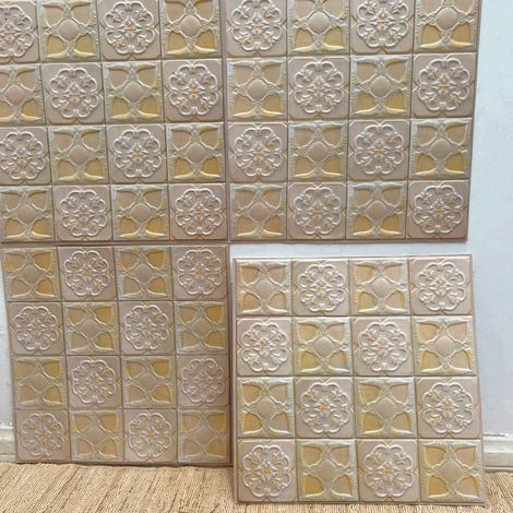 (Style 4, 30X30Cm-5 pièces) Crédence carrelée auto-adhésive, conception épaisse, convient à toutes les pièces. (1/4)