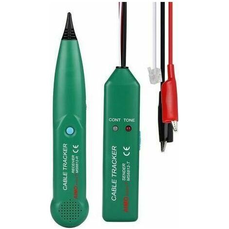 Tigrezy MS6812 Détecteur de câble, boucles de rupture de câble, dispositif de détection de panne, dispositif de détection de rupture de câble, robot tondeuse, traqueur de câble (1/5)