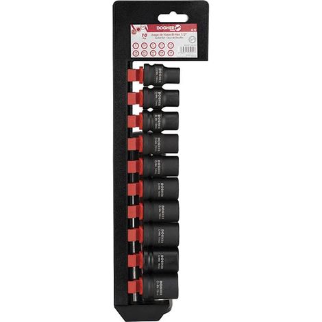 Schlagschrauber-Steckschlüssel-Set 10-teilig  DOGHER 570-051