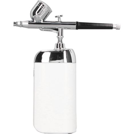 Tragbare kabellose USB-Lade-Gesichts-Airbrush, Sauerstoff-Gesichtsspray zum Dekorieren von Kuchen (Weiß) (1/5)