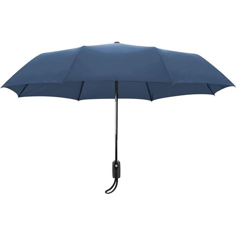 Compact Top, ombrello pieghevole con apertura e chiusura automatica - Ø 97 cm - Navy Blue