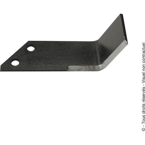 Couteau de fraise sarcleur adaptable droite 160 mm Tielburger CFAT160D