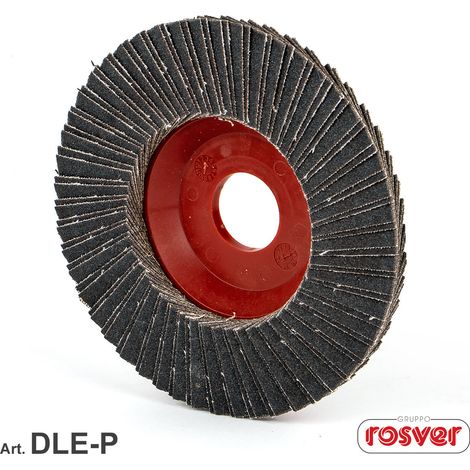 Dischi lamellari tela carburo di silicio - Rosver  DLE D.115 Gr.S120 - Conf.20pz