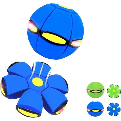Balle magique de qualité, balle magique Meta, balles rebondissantes magiques, double forme librement interchangeable, balles rebondissantes magiques avec 6 lumières, jeu interactif parent-enfant (1/5)