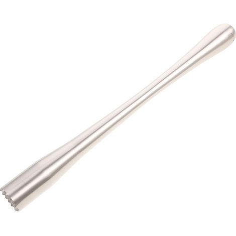 Pilon à cocktail long en acier inoxydable, bâtonnet mélangeur à fruits, outil de bar professionnel-29X2.5CM-Silver (1/4)