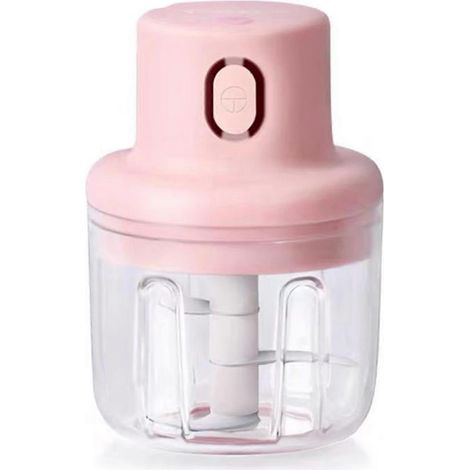 Mini hachoir à ail électrique, 100/250 ml, robot culinaire portable, presse pour oignons, viande hachée, etc. Ustensiles de cuisine (1/5)