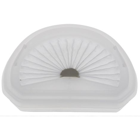Filtro blanco para aspirador BLACK ET DECKER N600601