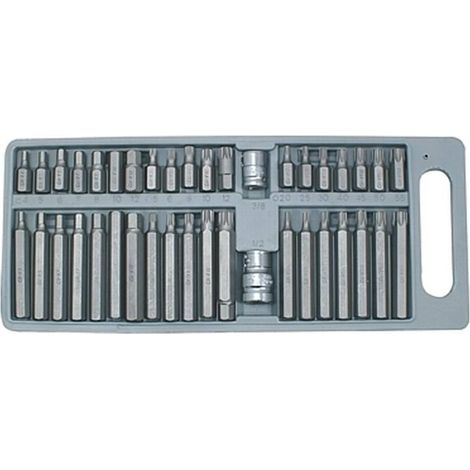Jeu d'Embouts 30-75 mm 1/2'' et 3/8'' - CV 40X - Polyvalent et Pratique - Acier haute qualité - Beast