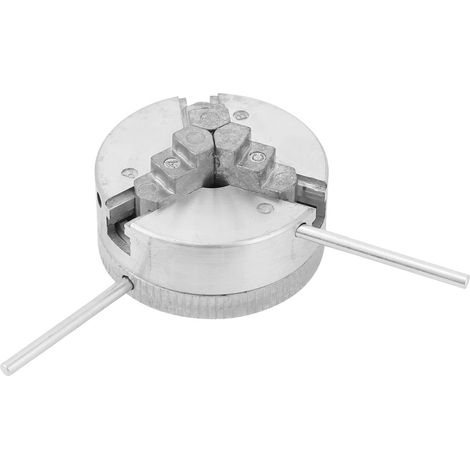 Mandrin 3 mors en alliage de zinc Z011, accessoire de serrage pour tour métallique miniature, pièce de rechange précise (1/5)
