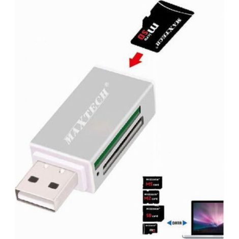 Lecteur De Carte Mémoire Carte Mémoire Usb 2.0 480 Mbps Carte Tf/sd/m2/ms Lto-sm02