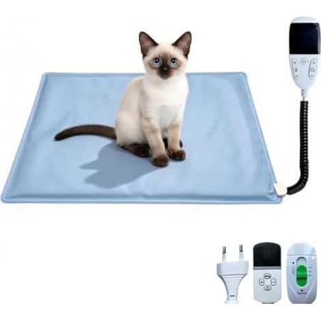 Tapis Chauffant Chat Tapis Chien Imperméable à Température Réglable (1/5)