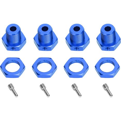 Connecteur d'alliage d'aluminium 5mm pour TRAXXAS E-REVO 1/10, bleu foncé (1/5)