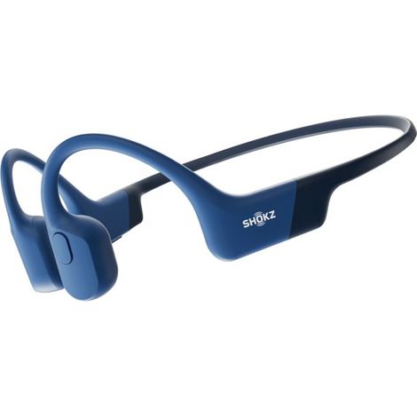 SHOKZ OpenRun Kabellose Kopfhörer Halsband Bluetooth Sport Blau (1/4)