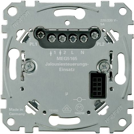 MERTEN UTILISATION, DE COMMANDE ÉLECTRONIQUE DE STORE MEG51650000 (1/2)