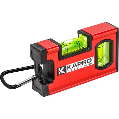 Kapro K771M 771 Twin Mini Level with Carabiner 10cm KPOK771M (1/5)