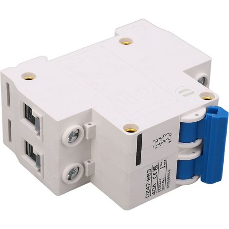 Miniatur-Gleichstrom-Leistungsschalter 2P 40A 500V, DIN-Schienenmontage, Typ B, für Photovoltaik-Solaranlagen, Kennlinie B63, zuverlässiger Schutz. (1/5)