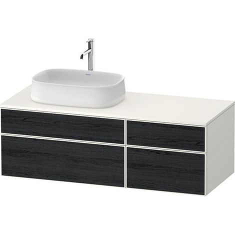 Duravit Zencha Konsolenwaschtischunterbau, 1300x550mm, 2 Auszüge, (1/2)