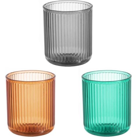 Gobelet en plastique pour bain de bouche (lot de 3), gobelet individuel, accessoires de salle de bain, fournitures pour bain de bouche (1/5)