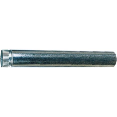estufa tubo galvanizado de 1 metro acero zincado (1/3)