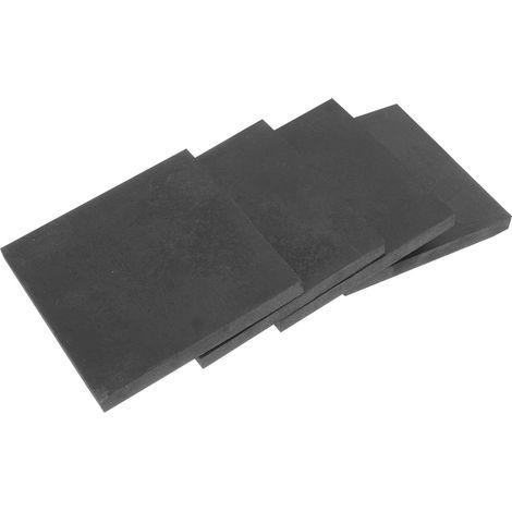 Tapis anti-vibrations en mousse EVA, lot de 4, 100 x 10 mm (1/5)