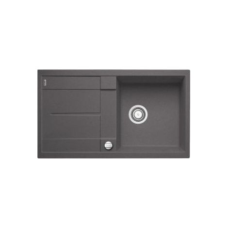 Evier Blanco Metra 5S Silgranit - GRIS ROCHER - Vidage : Automatique