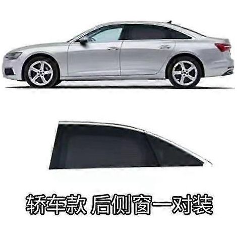 1 paire d'accessoires de style universels pour voiture, pare-soleil pour vitres latérales et arrière, protection UV, visière de protection pour vitres arrière de voiture (1/5)