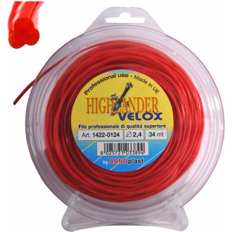 Hilo de Nylon Trilobado de 3,3 mm, 36 m, Highlander