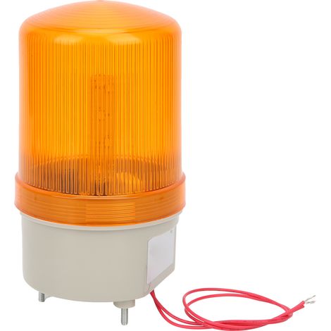 Feu de signalisation BERM, LED rotative, indicateur lumineux industriel, 24 V CC, BEM-1101, jaune (1/5)