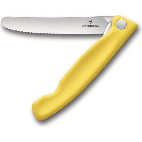 Victorinox Swiss Classic coltello verdure giallo pieghevole