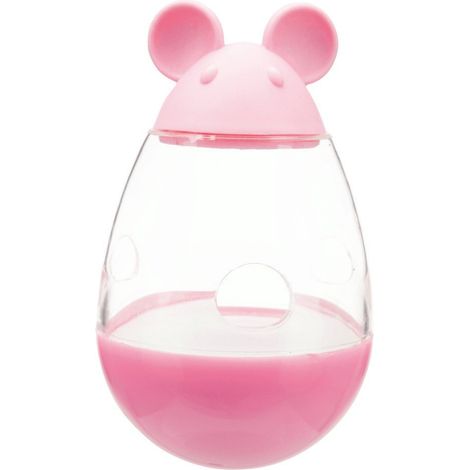 un distributeur a friandise de 9 cm pour chat en forme de souris couleur aléatoire - Trixie (1/5)