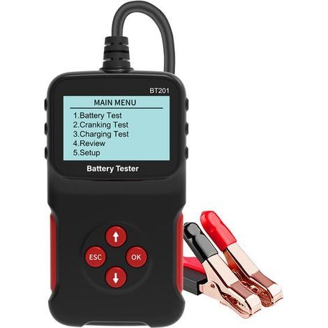 Instrument de test de produits automobiles, équipement de test multifonctionnel de diagnostic de batterie universel 12 V (1/4)