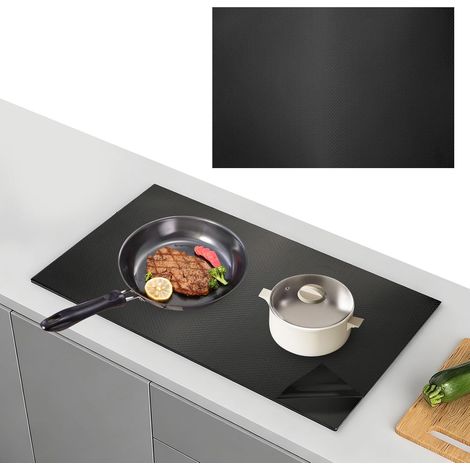 Tapis de Protection Plaque Induction, 54x90cm Protege Plaque Induction Silicone, Protection Plaque de Cuisson Induction Non Slip Anti Rayures Tapis de Cuisson à Induction en Silicone (1/5)