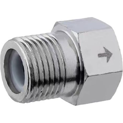 Clapet Anti-retour Inox G1/2" (Filetage Mixte), pour Toilette, Chauffe-eau et Réservoir d'Eau