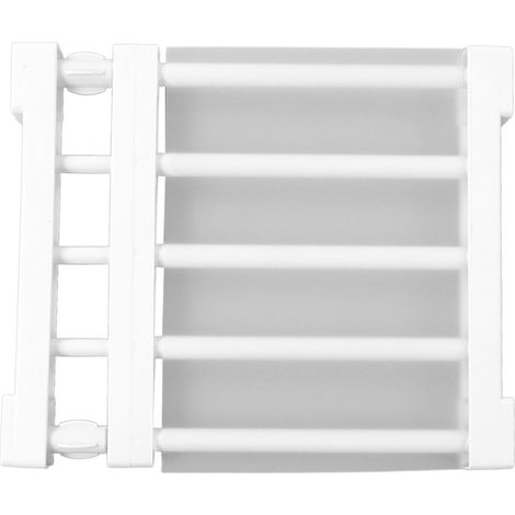 Étagère extensible pour armoire, séparateur de placard sans clous, support de rangement pour armoire, longueur 30-40 cm / 11,8-15,7 pouces (1/5)