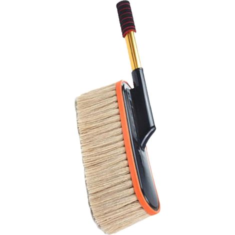 Balai de Nettoyage extérieur rétractable en Microfibre Multi-Usage Portable pour Ventilateur de Plafond, aération, épilation d'animaux domestiques, Nettoyage du Tableau de Bord (1/5)