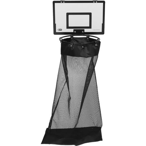 Panier À Linge Suspendu Forme Panier De Basket Fermeture ÉClair Rangement Suspendre Porte Organisateur Gain Place Buanderie Chambre Noir 15.75X12.99X10.2 (1/5)