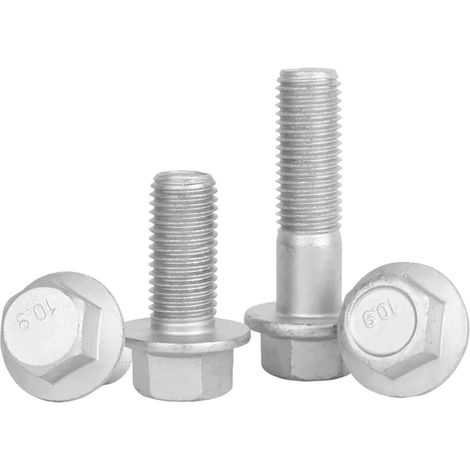 Vis à tête hexagonale filetage fin en acier allié de grade 10.9 avec rondelle – tailles M10, M12, (1/5)