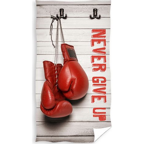 Asciugamano in cotone 70x140 Guantoni da boxe