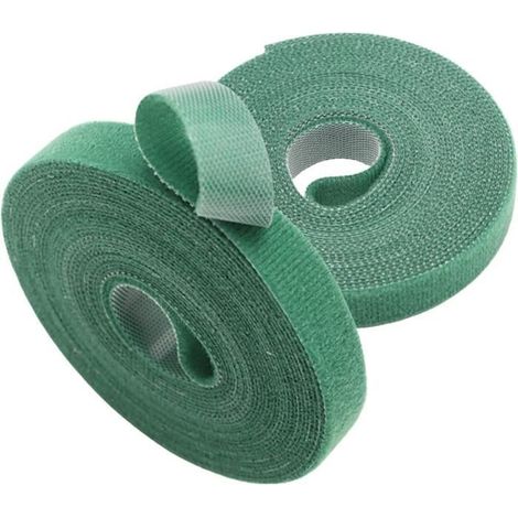 Gartenbinder für Pflanzen - Set von 2 - Wiederverwendbares Nylonband 10mm x 10m