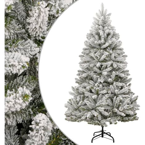 Künstlicher Weihnachtsbaum Klappbar Beschneit 270 cm