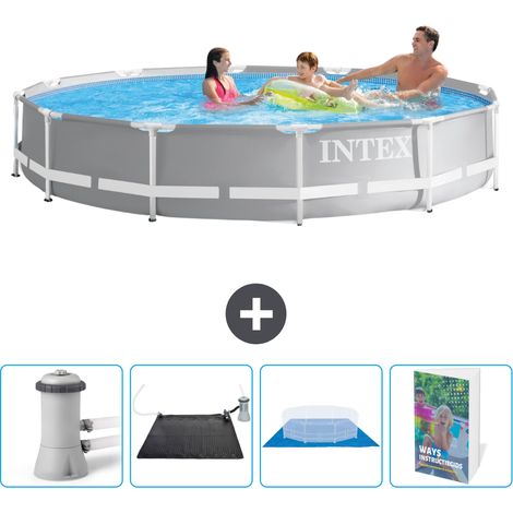 Intex Piscine Prism Frame Ronde - 366x76 cm - 5-pièces SCB126 (1/5)