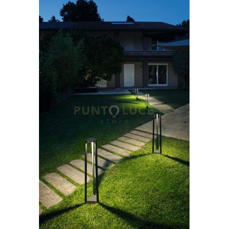 LUCIFER GRANDE PALETTO DA ESTERNO 4000K 780LM 12W IP65 ANTRACITE