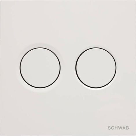 FLUIDMASTER Placca Itea duo bianco codice prod: 4060419601 (1/2)