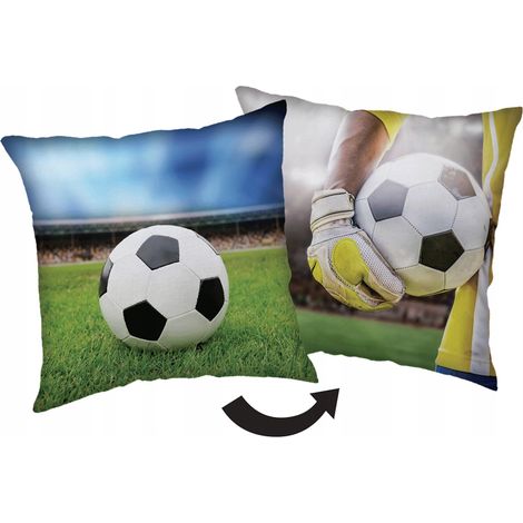 Cuscino da calcio 40x40 cm per tifosi 4232 double-face