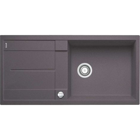 Evier Blanco Metra XL 6S-F Silgranit - GRIS ROCHER (1/2)