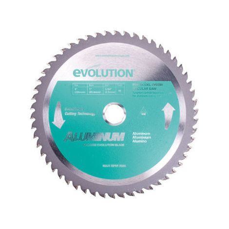 Hoja de carburo para aluminio D.355 mm EVOLUTION