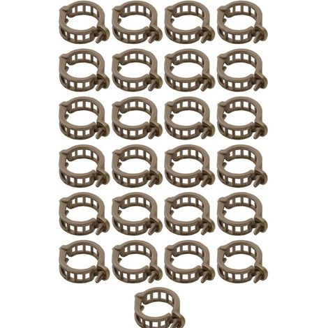 Lot 50 Attaches Clips de Fixation pour Plantes, Grimpants, Attache Facile Tomates (1/4)