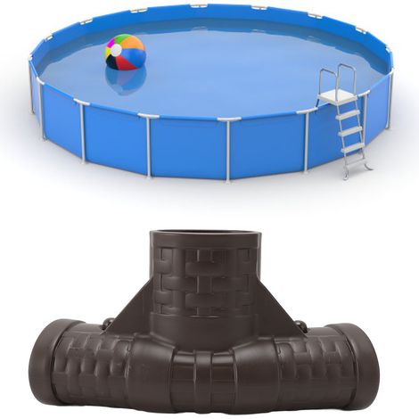 T-Connecteur pour Piscine Compatible 16', 18'x48" (1/5)